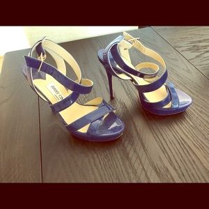 Jimmy Choo Blue Heels